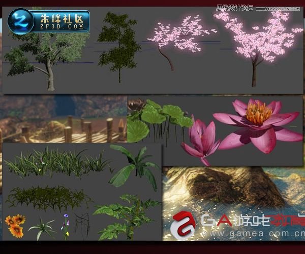 3DMAX制作仙灵岛动漫场景过程11