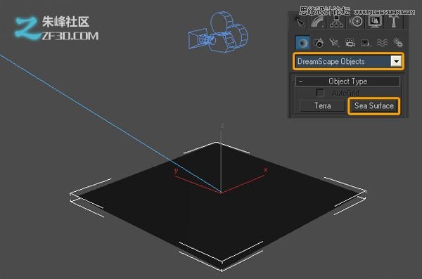 3dmax创建一个美丽的日落场景教程12