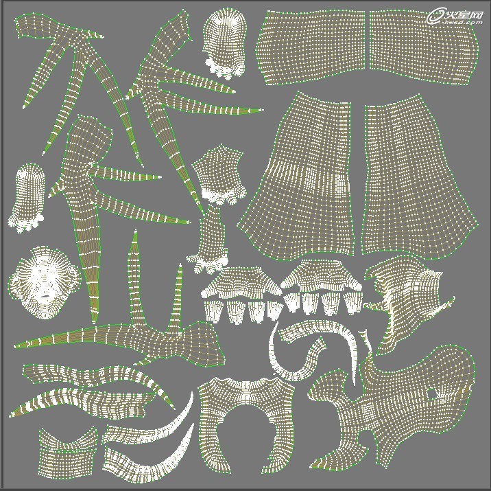 3DSMAX制作三维作品《忧郁的恶魔》5