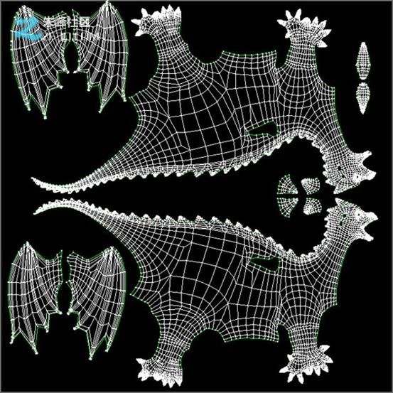 3dsmax教程制作可爱的红龙全过程7