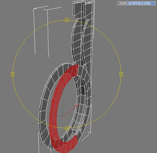 小折叠剪刀3D建模教程13