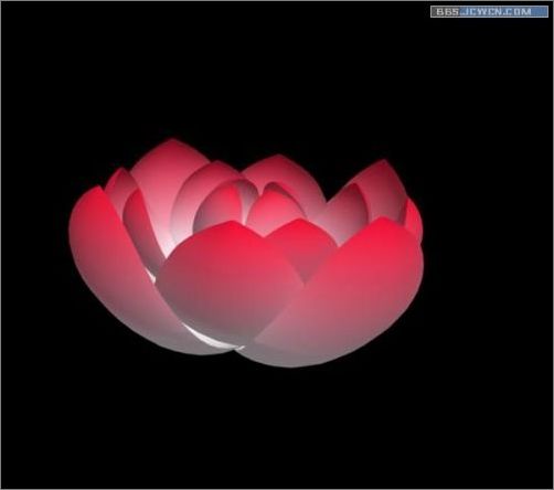 3DsMAX简单快速打造荷花灯教程1