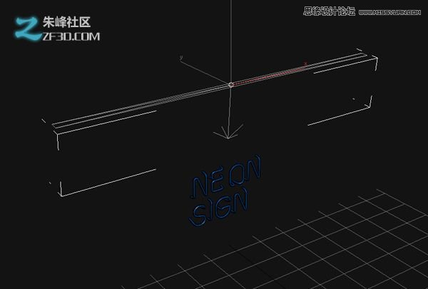 3dmax结合Vray制作霓虹灯艺术字效果24