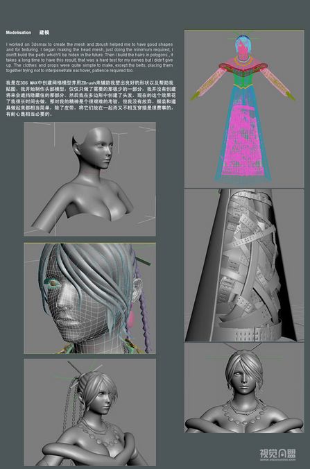 3dsmax制作《最终幻想X》人物LuLu4