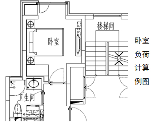 浩辰CAD教程之住宅建筑负荷计算样例1