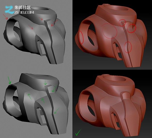 zb和3dsmax短片机器人角色的搭建11