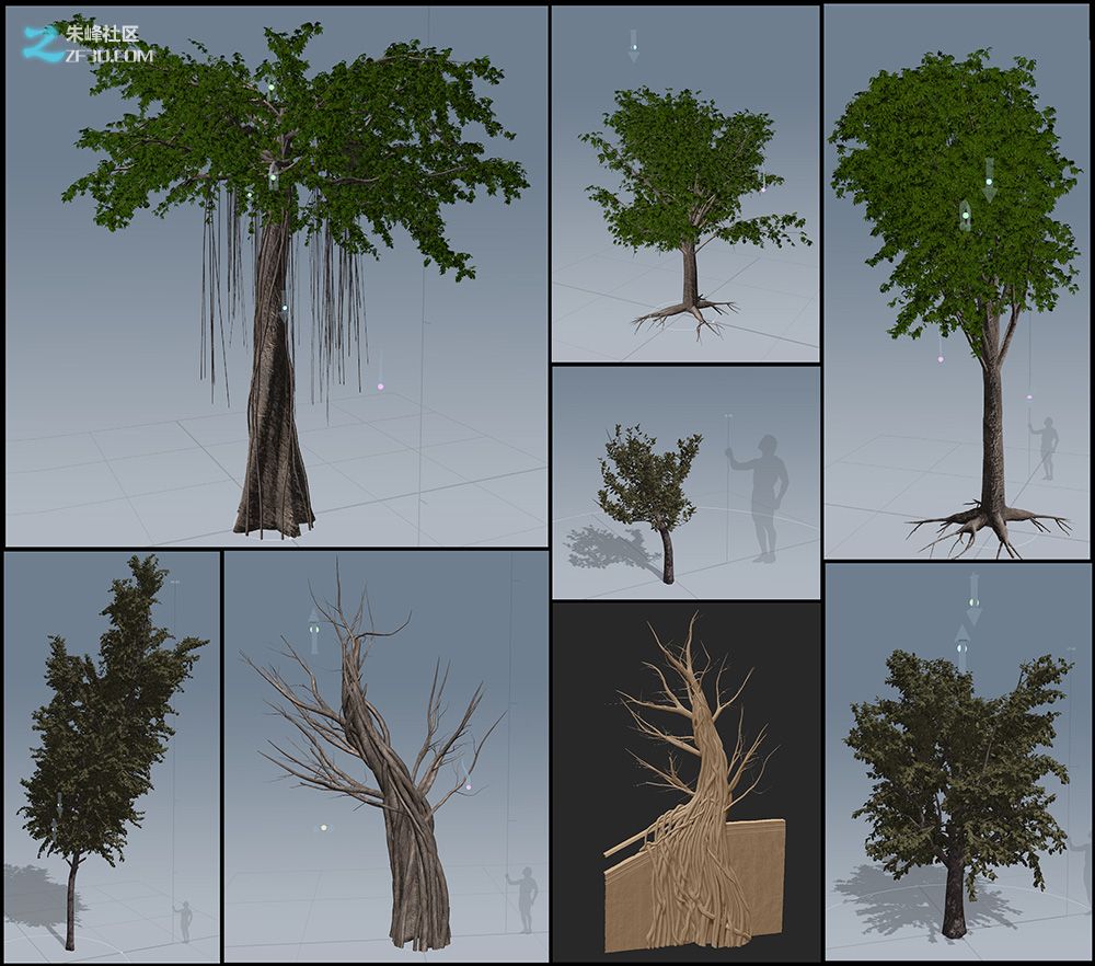 SpeedTree制作超真实老宅10