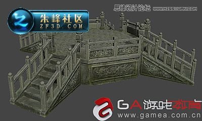 3DMAX制作仙灵岛动漫场景过程9