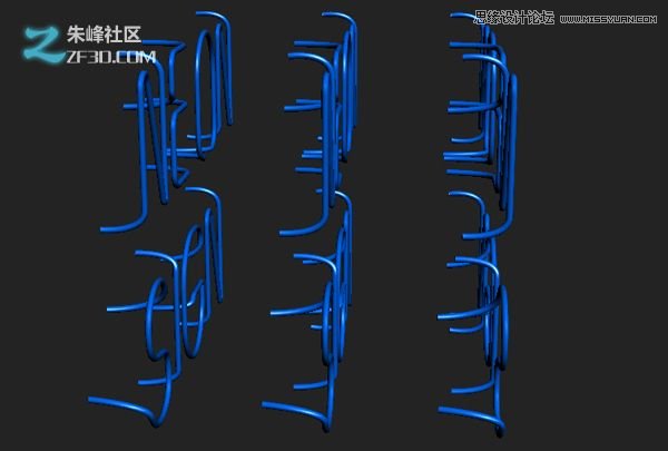 3dmax结合Vray制作霓虹灯艺术字效果11