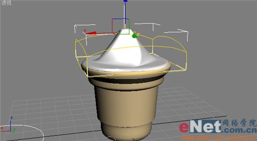 3dmax打造桶装冰激凌7