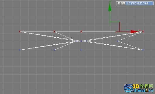 3Dmax制作千纸鹤多边形建模教程8