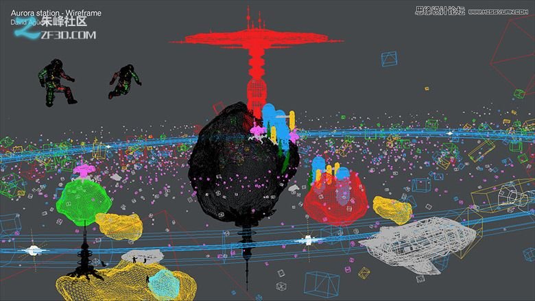 3DMAX模仿地心引力制作太空空间站10