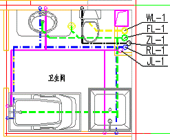 浩辰给排水多管智能绘制5