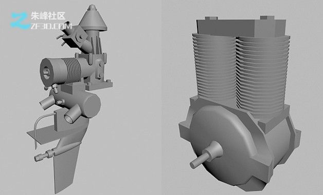 zb和3dsmax短片机器人角色的搭建5