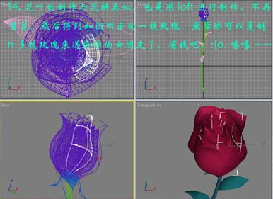 用3DMax打造一直金色的玫瑰15