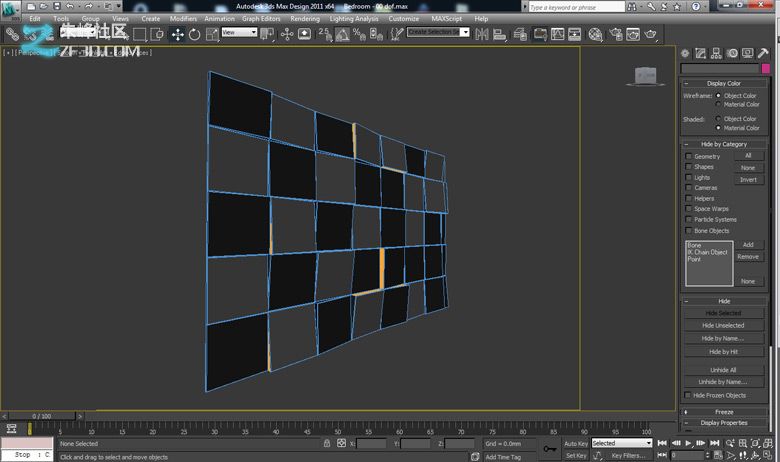 3dmax制作个性卧室效果图教程10