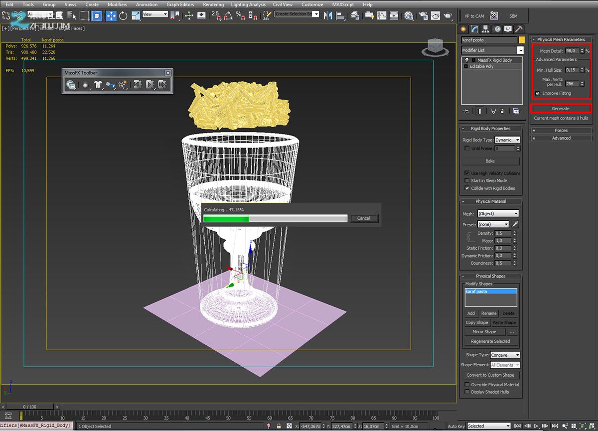 3dsmax制作超写实室内效果图10