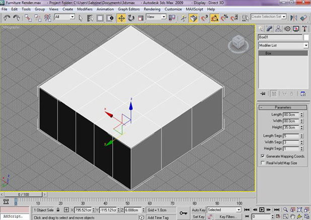 3DSMAX制作客厅效果4