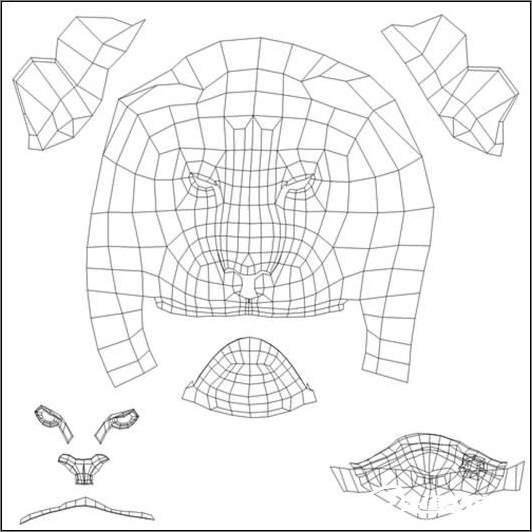 3dsmax绘制毛色亮丽视觉冲击感强的3D老虎9