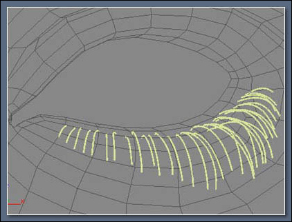 3Dmax绝妙的眼睫毛制作方法11