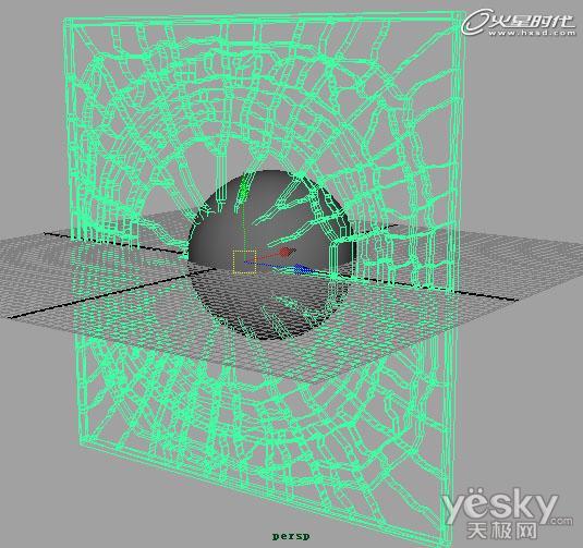 Maya软件制作爆破特效过程解析8