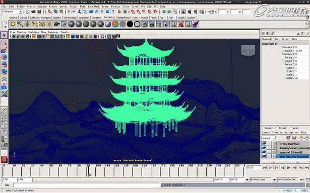 MAYA制作《李白漫游记》动画流程解析10