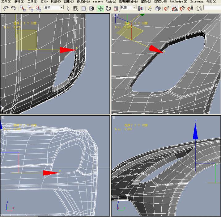 3DSMAX无需三视图打造奔驰跑车内饰1