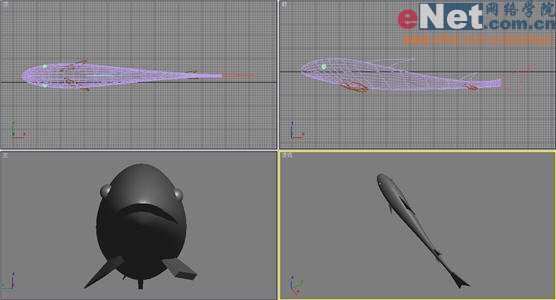 3dmax9.0教程:栩栩如生的游鱼水墨画10