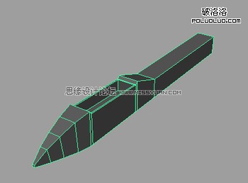 MAYA F15战斗机建模10