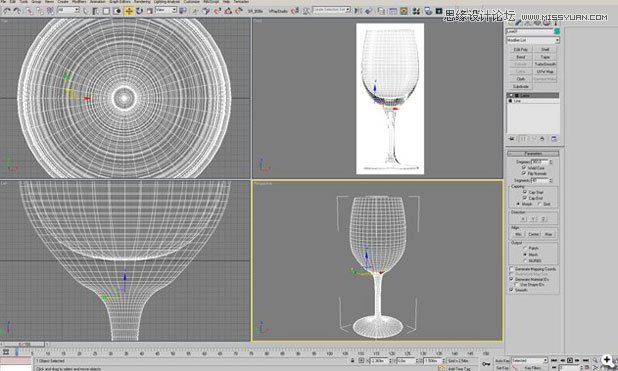 3ds Max实例教程：结合VRay插件制作的玻璃杯4