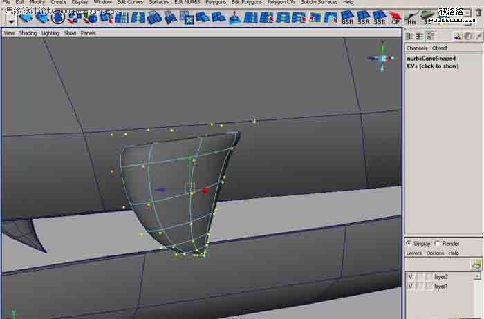 Maya建模教程：制作真实的恐龙24