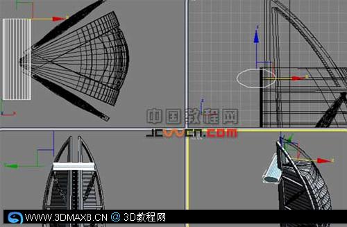 3DsMAX世界唯一的七星级酒店--建模方法51