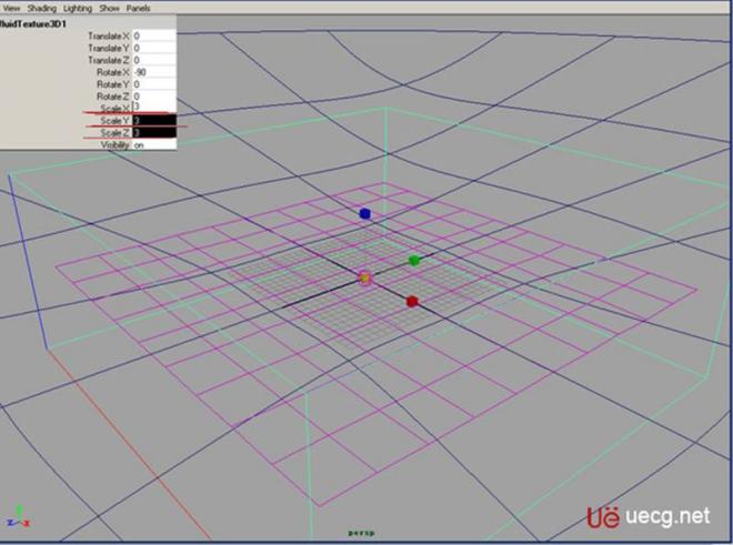 Maya水面波纹效果制作教程5