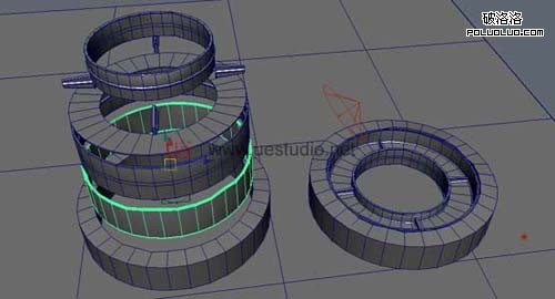 用maya制作透明胶带5