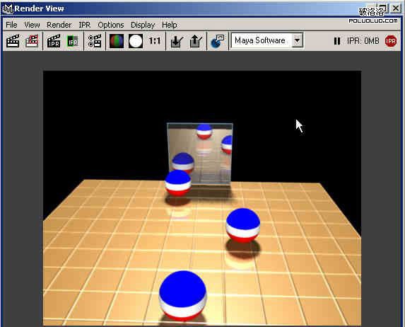 Maya实用教程：镜子的特效制作8