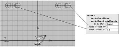 MAYA教程之骨骼动画建立约束2