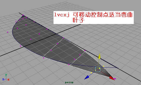 Maya制作林中穿行的动画3