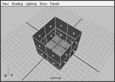 Maya4.0多边形建模的基础知识5