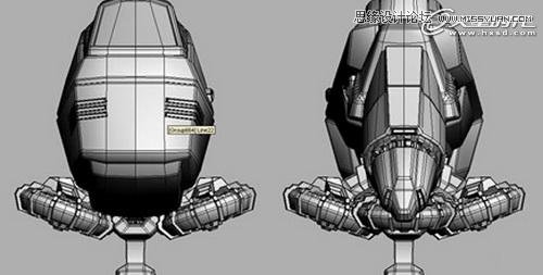 3ds Max实例教程：打造未来飞行器4