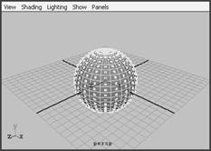 Maya4.0多边形建模的基础知识4