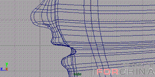 Maya人物脸部模型建造教程10