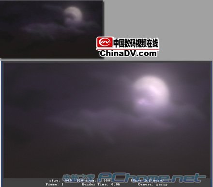 MAYA教程之暗夜天空20