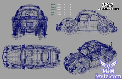 maya建模汽车教程7