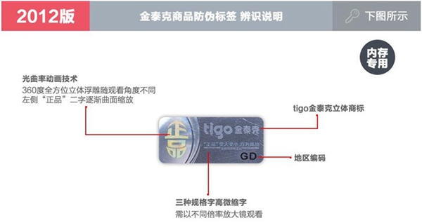 金泰克内存怎么鉴别真伪6