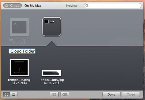 如何在OS X Mavericks系统用iCloud File Browser建立文件夹？3