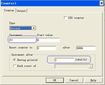 CODESOFT打印序列号4