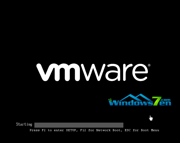 VMware虚拟机在去设置从U盘启动6