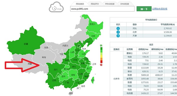 怎么测试网站速度2