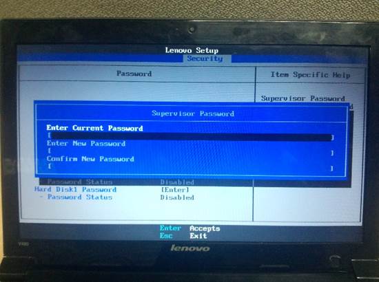 Lenovo SMB 笔记本如何设置BIOS密码26