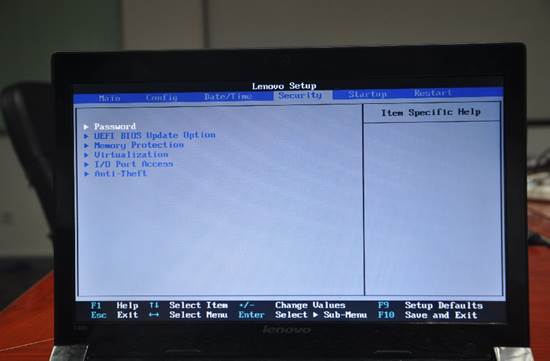 Lenovo SMB 笔记本如何设置BIOS密码20